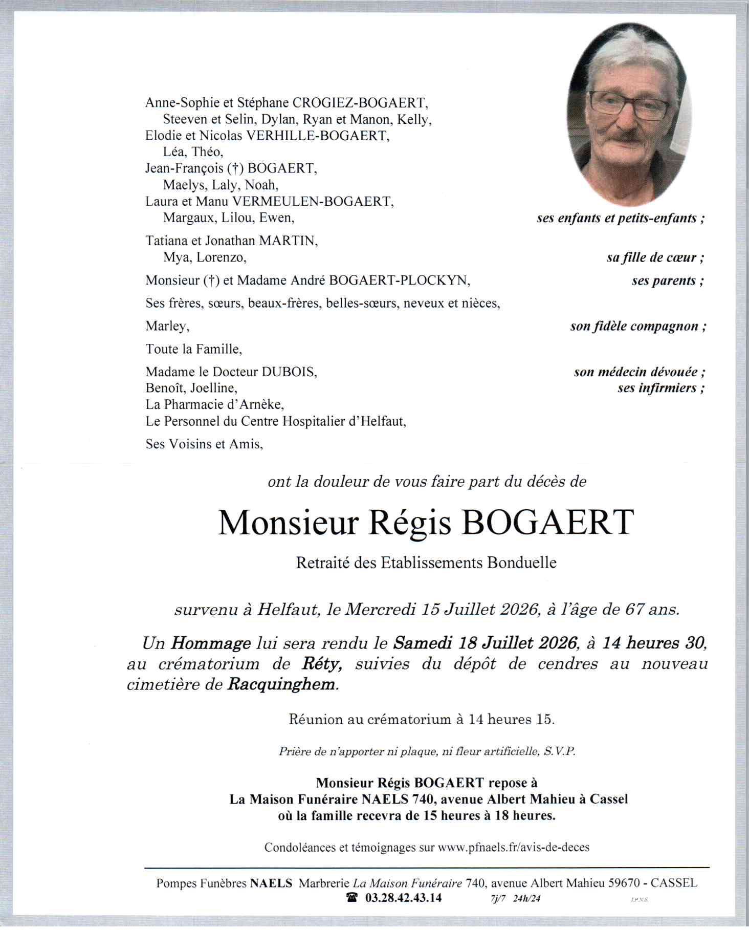 Avis de décès