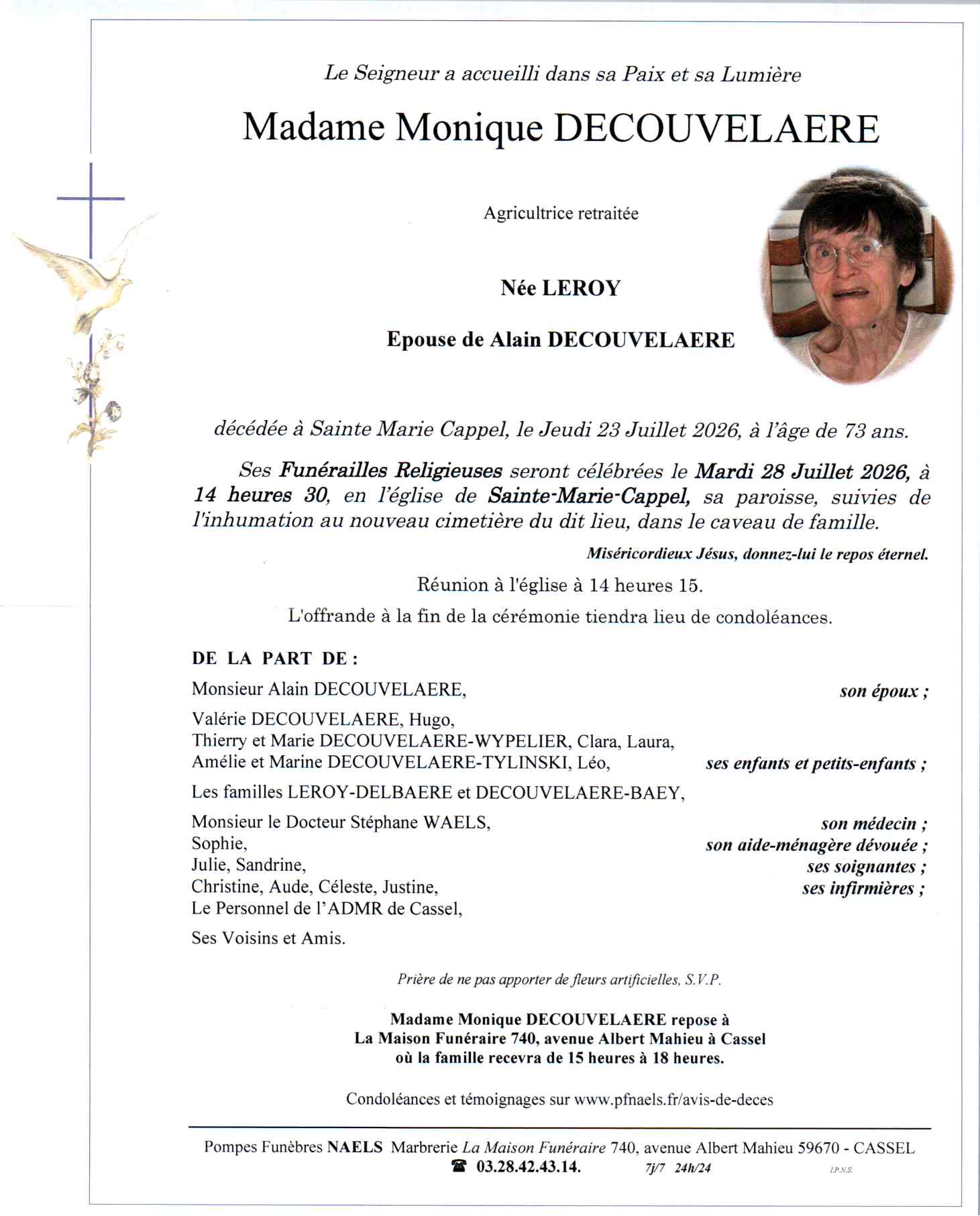 Avis de décès